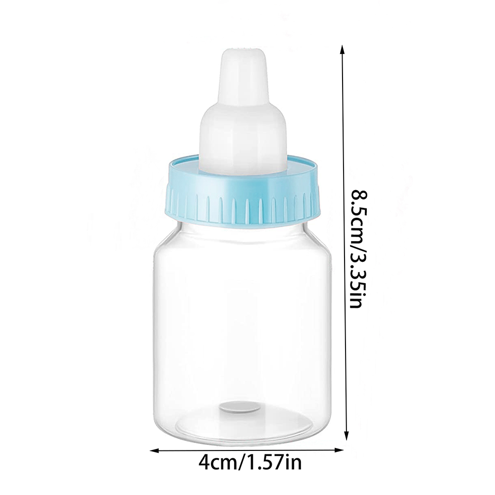 12 ชิ้นขวดนมเด็กอาบน้ําพลาสติก - Baby Food Stuff บทวิจารณ์และราคา