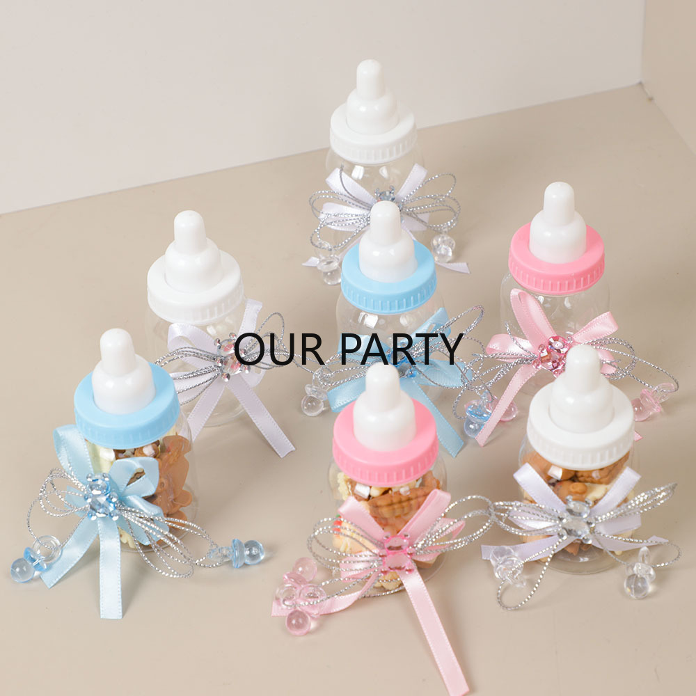 6/12 ชิ้นพลาสติกขวดนมหมี Candy - Baby Food Stuff บทวิจารณ์และราคา