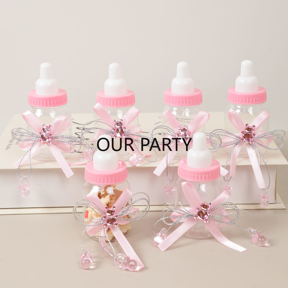 6/12 ชิ้นพลาสติกขวดนมหมี Candy - Baby Food Stuff บทวิจารณ์และราคา