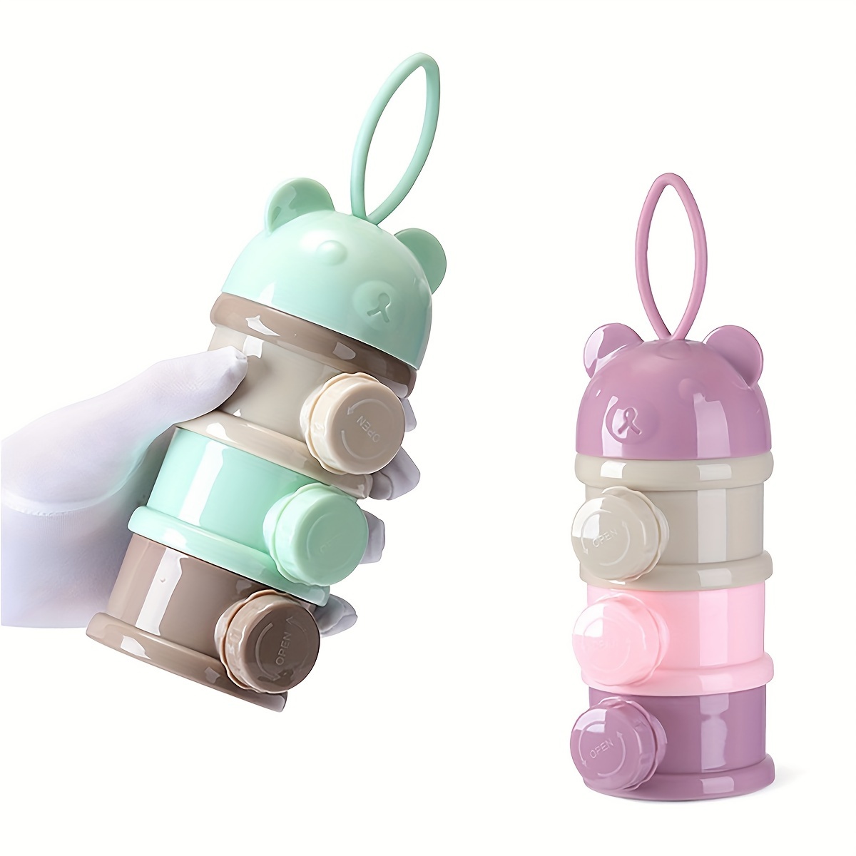 ภาชนะใส่นมผงเด็กความจุขนาดใหญ่ - Baby Food Stuff บทวิจารณ์และราคา
