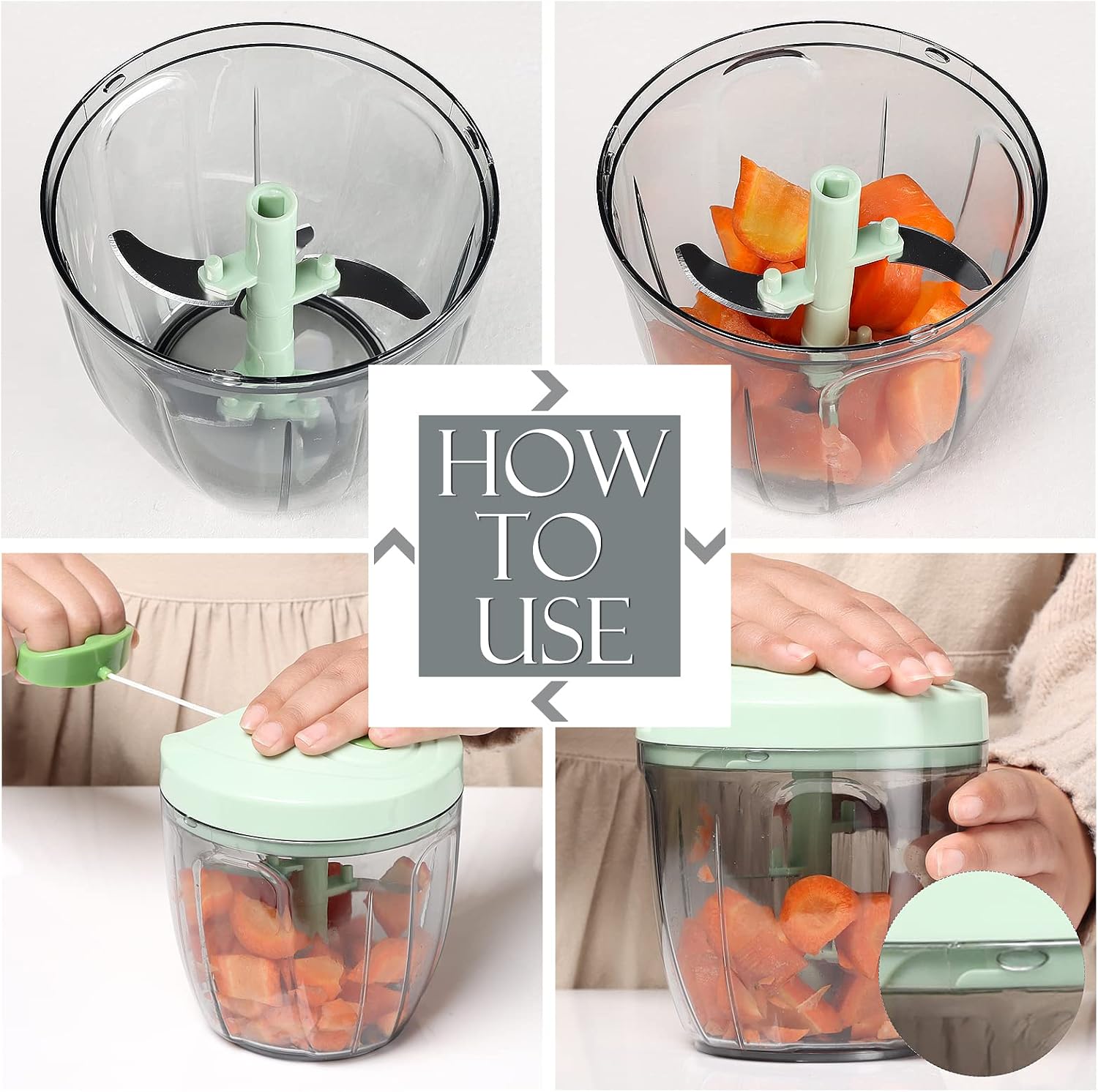 เครื่องบดอาหารแบบมือหมุนสำหรับ - Baby Food With Meat บทวิจารณ์และราคา