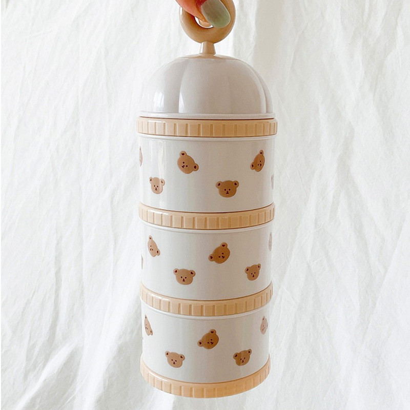 หมีน่ารักกล่องนมผงอุปกรณ์เสริม - Baby Food Stuff บทวิจารณ์และราคา