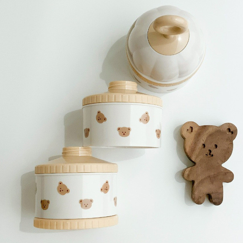 หมีน่ารักกล่องนมผงอุปกรณ์เสริม - Baby Food Stuff บทวิจารณ์และราคา