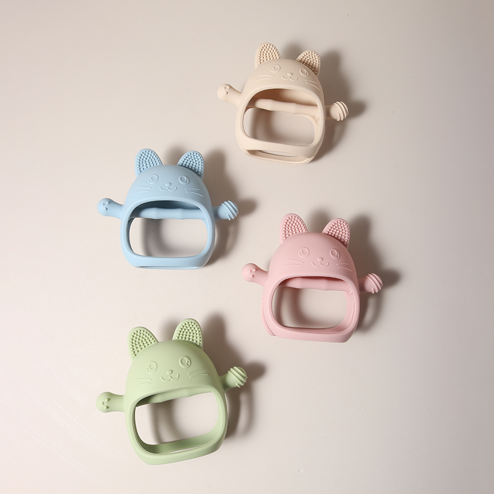 ถุงมือเด็กการงอกของฟัน - ของเล - Baby Food Product บทวิจารณ์และราคา