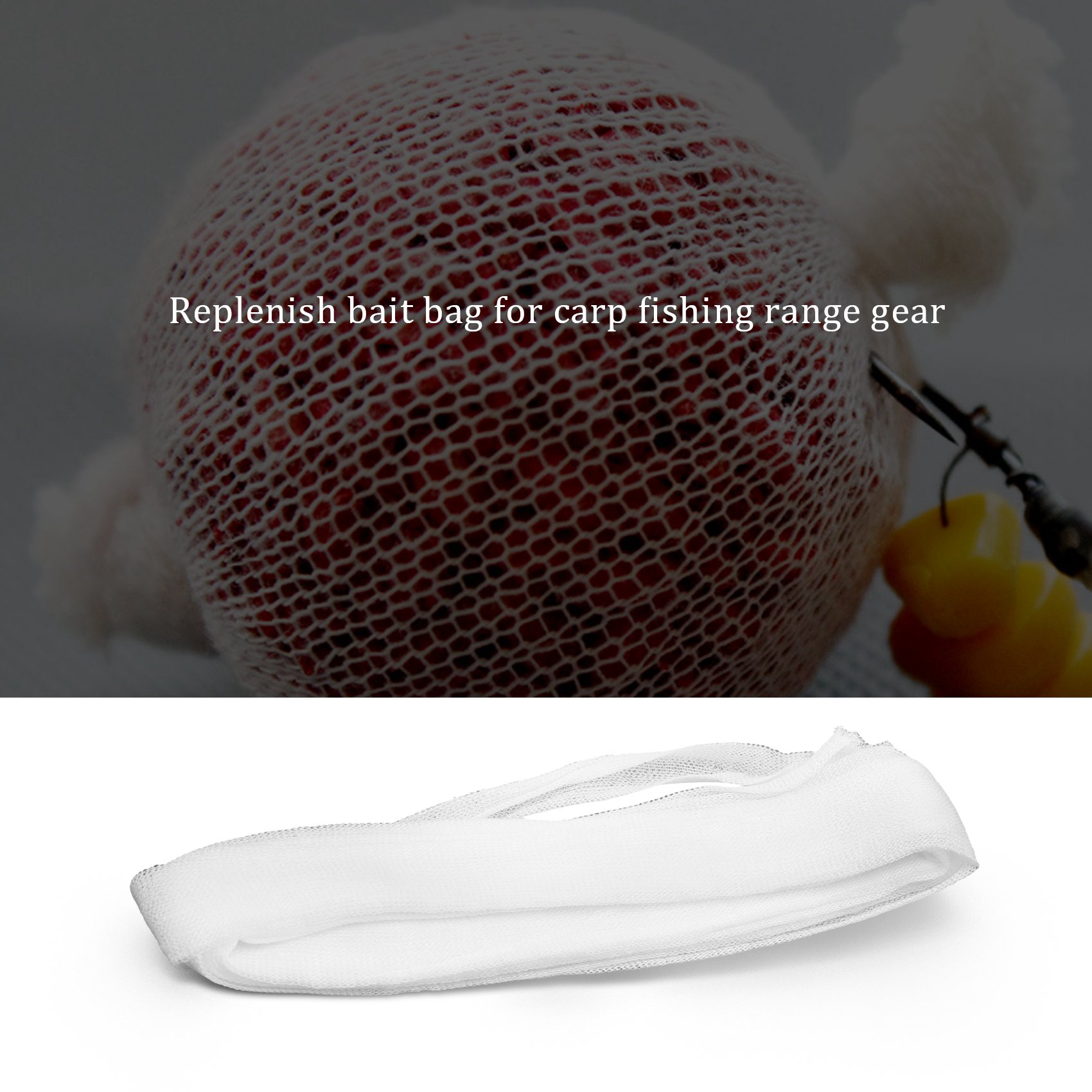 A89E-10 ชิ้น ตาข่ายตกปลา PVA แ - Mesh Feeder Bag บทวิจารณ์และราคา