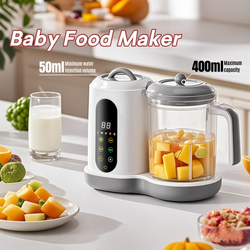 เครื่องทําอาหารเด็กมัลติฟังก์ช - Baby Food Gerber บทวิจารณ์และราคา