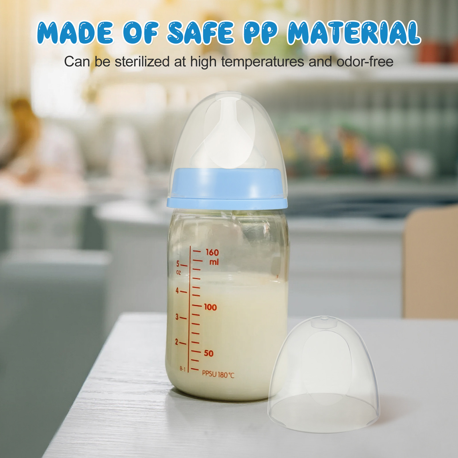 ฝาขวดนมพลาสติกแบบเปลี่ยนได้ ป้ - Baby Food Stuff บทวิจารณ์และราคา